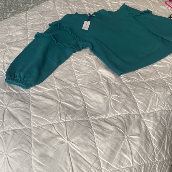 Rebecca Minkoff teal woman’s sweater - Picture 8 of 8